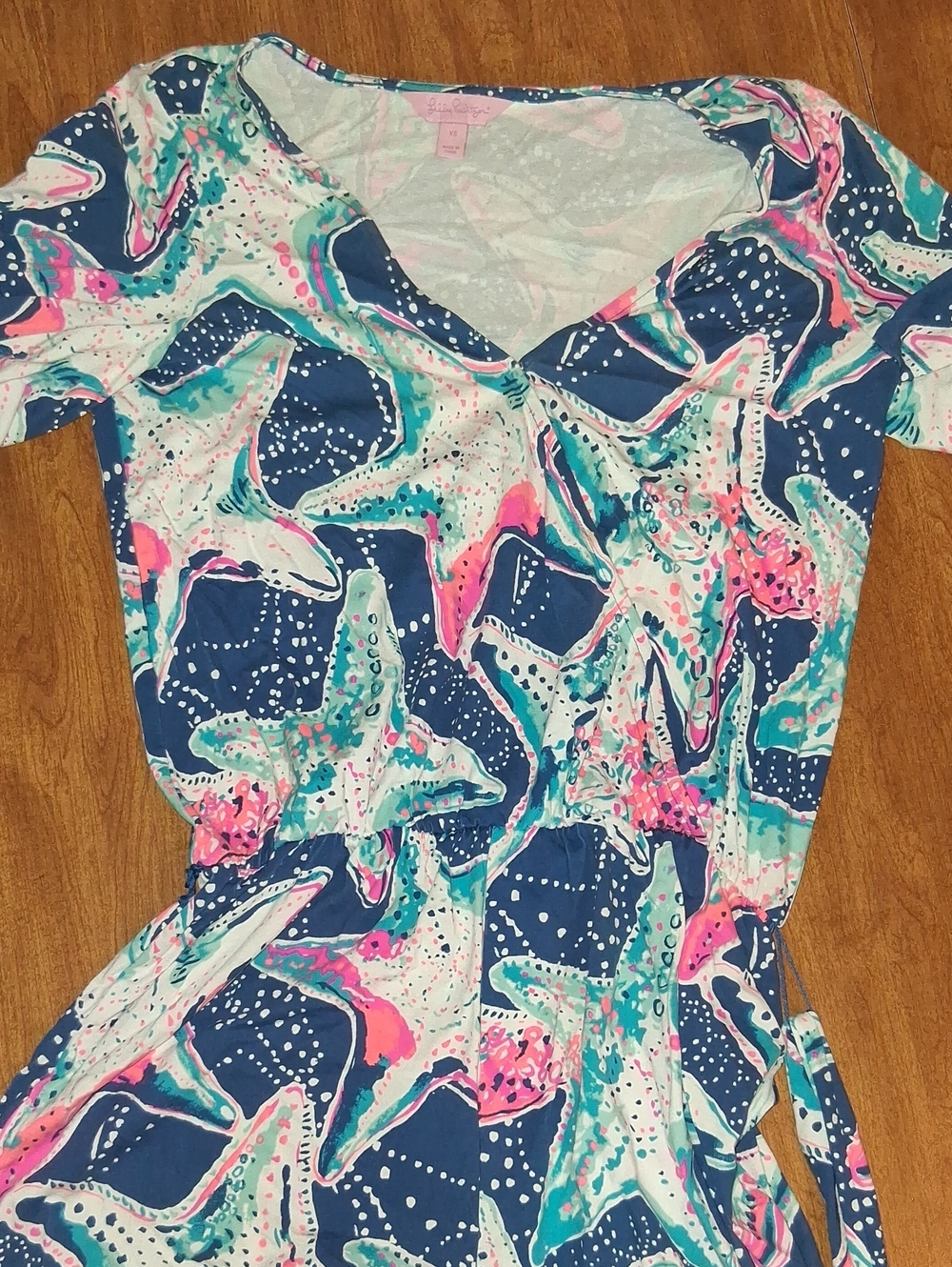 Lilly Pulitzer Madilyn Romper(Star Struck)